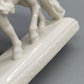 Nymphenburg Jan Wellem Reiterfigur Weißes Porzellan Kunstwerk