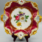 Edle Kaiser Porzellan Comtesse Prunkschale Barock Stil mit Gold