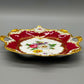 Edle Kaiser Porzellan Comtesse Prunkschale Barock Stil mit Gold
