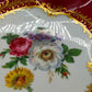 Edle Kaiser Porzellan Comtesse Prunkschale Barock Stil mit Gold
