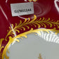 Edle Kaiser Porzellan Comtesse Prunkschale Barock Stil mit Gold