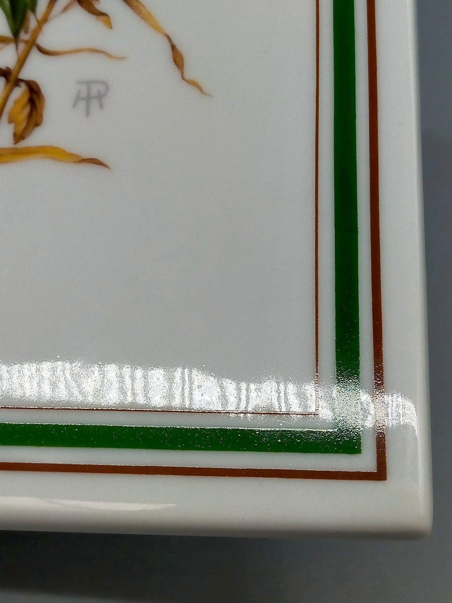 Königlich Tettau Porzellanbild Stieglitz Limitierte Edition
