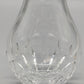 Edle Kristall Glas Vase Elegantes Schliffdesign für Blumen