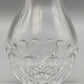 Edle Kristall Glas Vase Elegantes Schliffdesign für Blumen