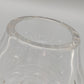 Edle Kristall Glas Vase Elegantes Schliffdesign für Blumen