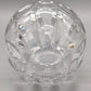 Edle Kristall Glas Vase Elegantes Schliffdesign für Blumen