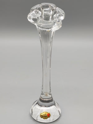 Echt Wald Kristall Solifleur Vase – Elegantes Vintage Design