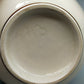 Elegante Vintage Porzellan Vase mit bunten Feldblumen Goldrand