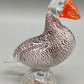 Kunstvoller Murano Glas Vogel Farbenfrohe Papagei Figur aus Italien