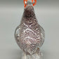 Kunstvoller Murano Glas Vogel Farbenfrohe Papagei Figur aus Italien