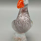 Kunstvoller Murano Glas Vogel Farbenfrohe Papagei Figur aus Italien