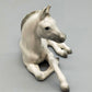 Hans Schirmer Porzellan Figur Liegendes Fohlen Pferd Vintage