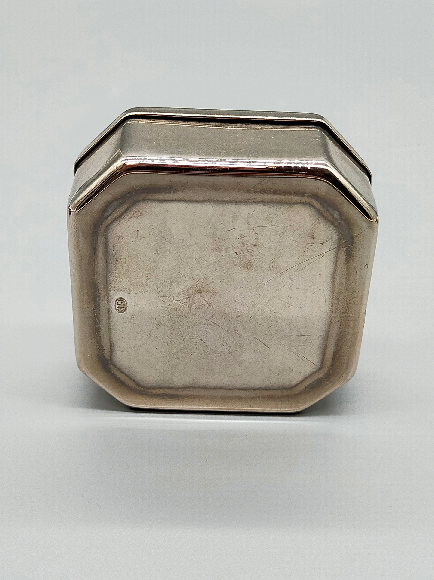 Klassische Relief Versilbert Schmuckdose – Elegante Schatulle