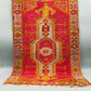 Antik Anatolien Kazak Uschak Wolle 102x57 cm