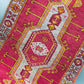 Antik Anatolien Kazak Uschak Wolle 102x57 cm