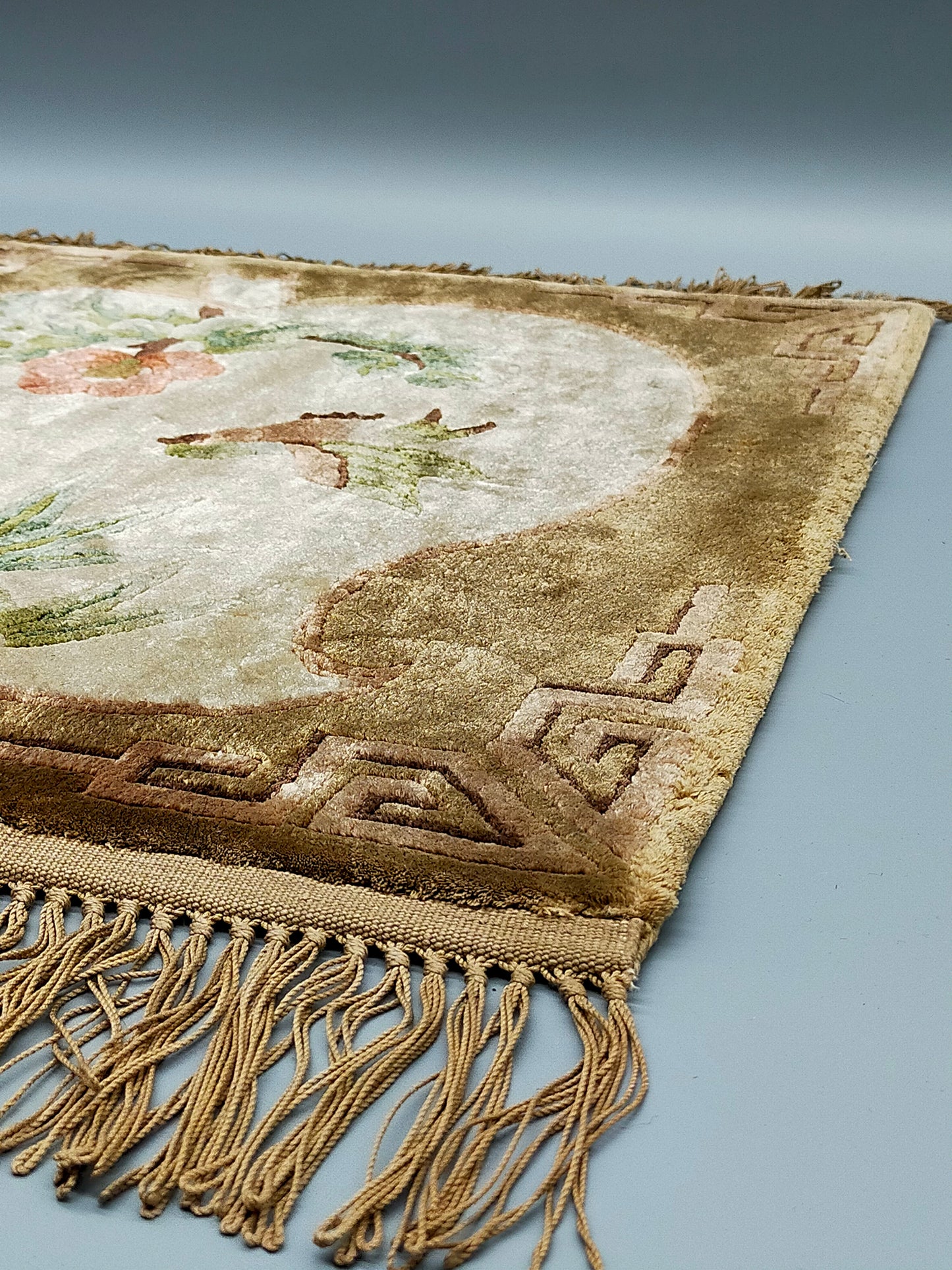 China Seide Bilderteppich – 49x46 cm