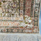 Antik Türkei Hereke Lebensbaum Gebetsteppich Seide auf Seide - 74 x 55,5cm
