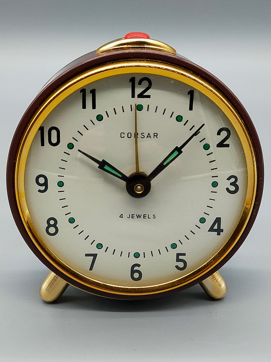 Klassischer Corsar Vintage Wecker Mechanischer Retro Tisch Uhr