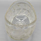 Walther Glas Kristallglas Schale Elegante Blattschale West Germany