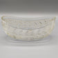 Walther Glas Kristallglas Schale Elegante Blattschale West Germany