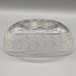 Walther Glas Kristallglas Schale Elegante Blattschale West Germany
