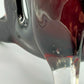 Vintage Murano Stil Glas Vase Fisch Rubinrot mit klaren Flossen
