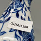 Klassische Strauss Home Porzellan Vase Blau-Weißes Blumendesign