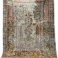 Antik Türkei Hereke Lebensbaum Gebetsteppich Seide auf Seide - 74 x 55,5cm