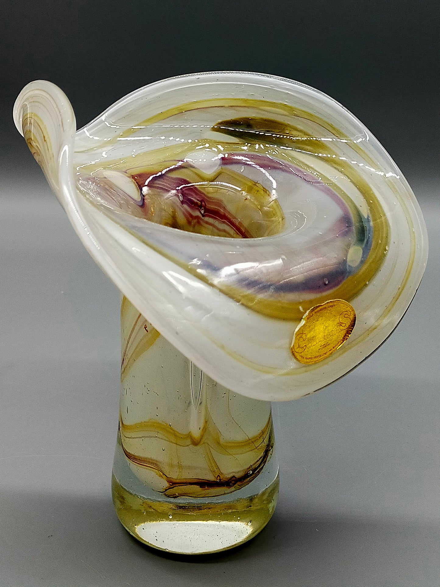 Kunstglas Murano Vase Collection S West Germany