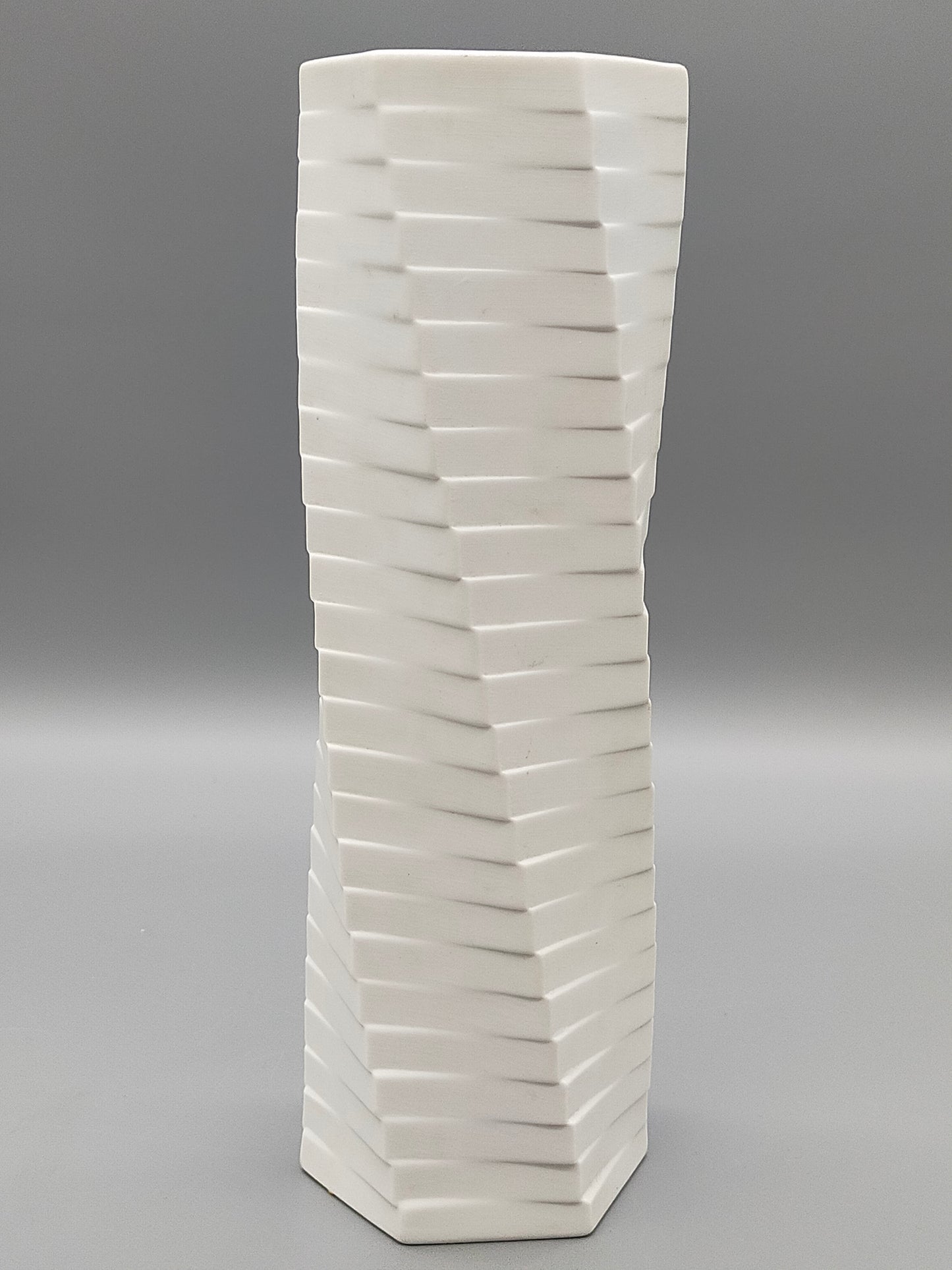 Edle Rosenthal Studio-Linie Vase Pisa Weißes Biskuitporzellan