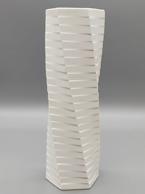 Edle Rosenthal Studio-Linie Vase Pisa Weißes Biskuitporzellan