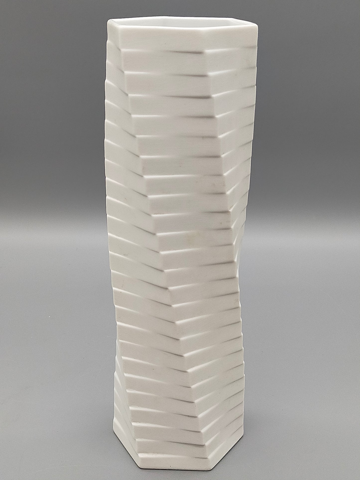 Edle Rosenthal Studio-Linie Vase Pisa Weißes Biskuitporzellan
