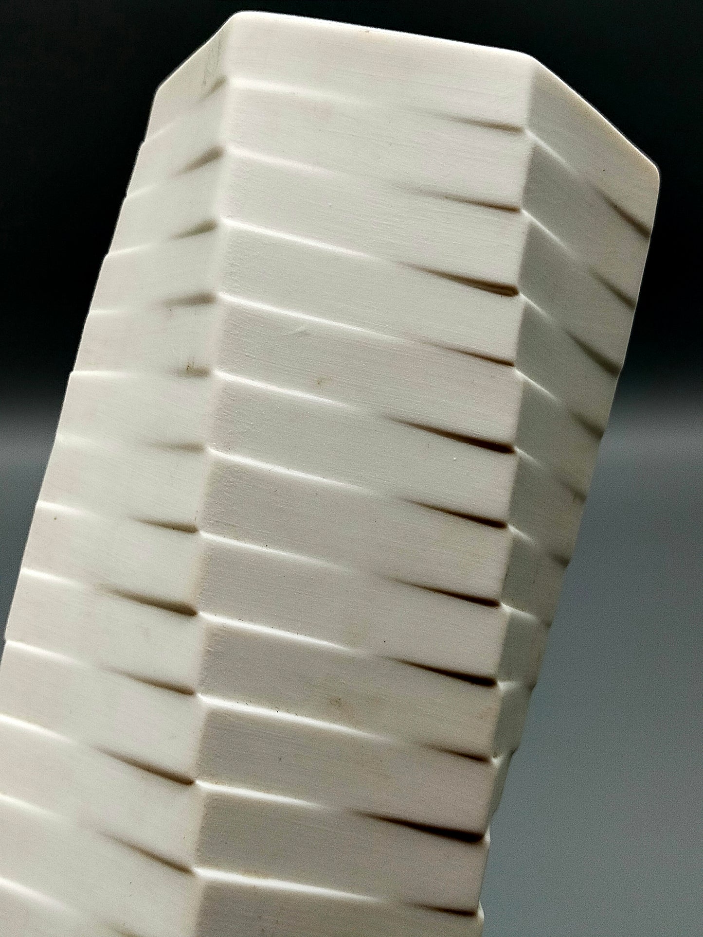 Edle Rosenthal Studio-Linie Vase Pisa Weißes Biskuitporzellan