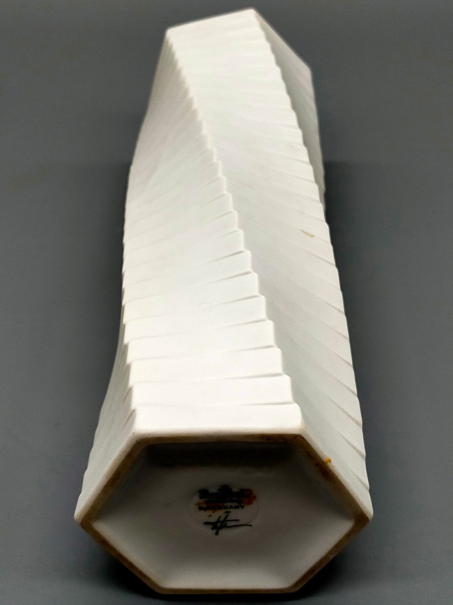 Edle Rosenthal Studio-Linie Vase Pisa Weißes Biskuitporzellan