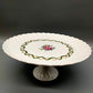 Haviland Limoges Tortenplatte auf Fuß  Elegantes Blumendesign