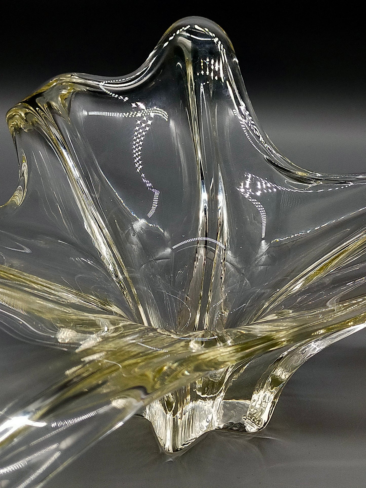 Murano Glas Schale Vintage Elegante Design Tischschale