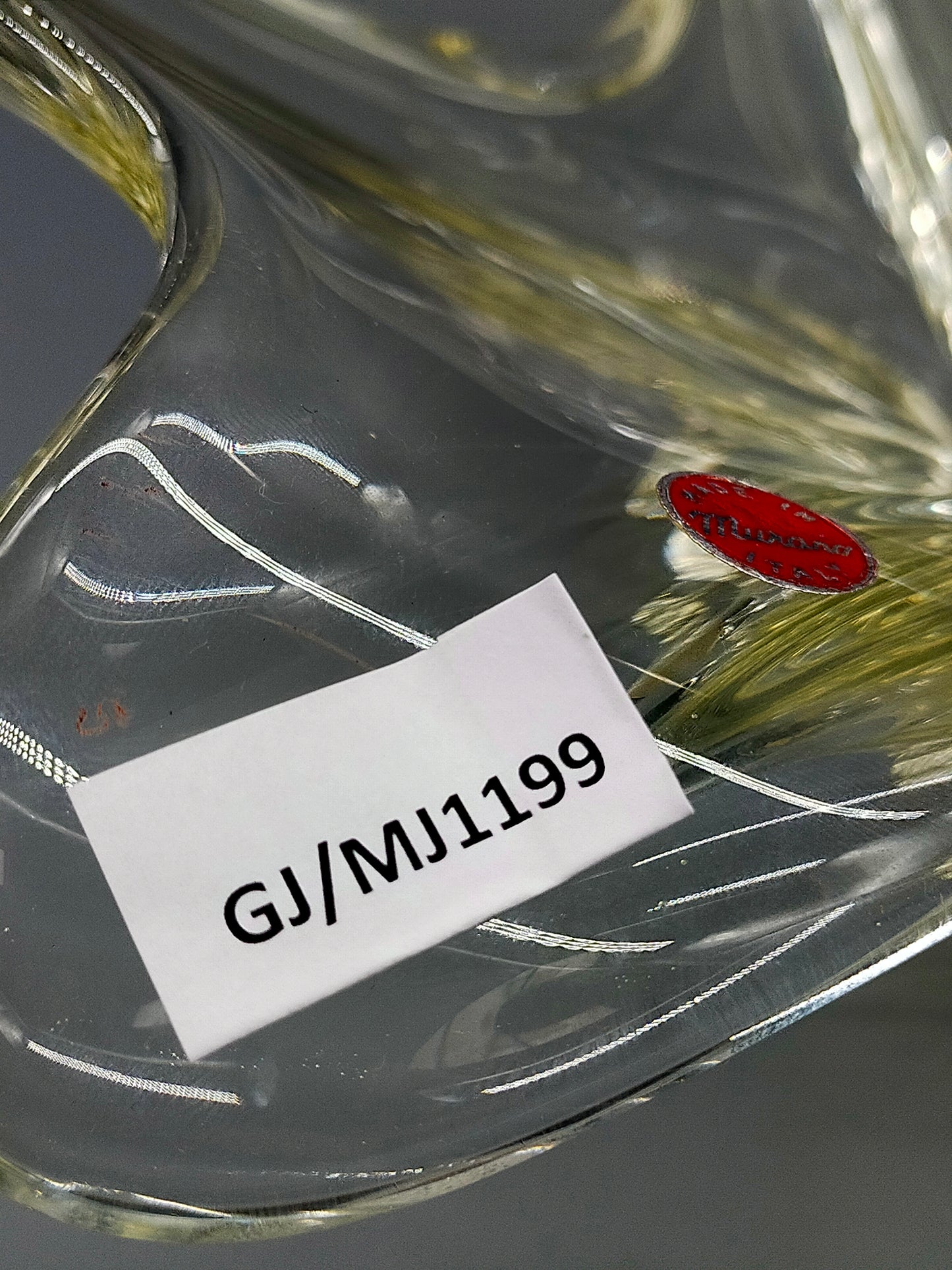 Murano Glas Schale Vintage Elegante Design Tischschale