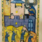 Deutsche Schule (XIV) 3er Set Codex Manesse – Einrahmung