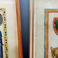 Deutsche Schule (XIV) 3er Set Codex Manesse – Einrahmung
