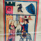 Deutsche Schule (XIV) 3er Set Codex Manesse – Einrahmung