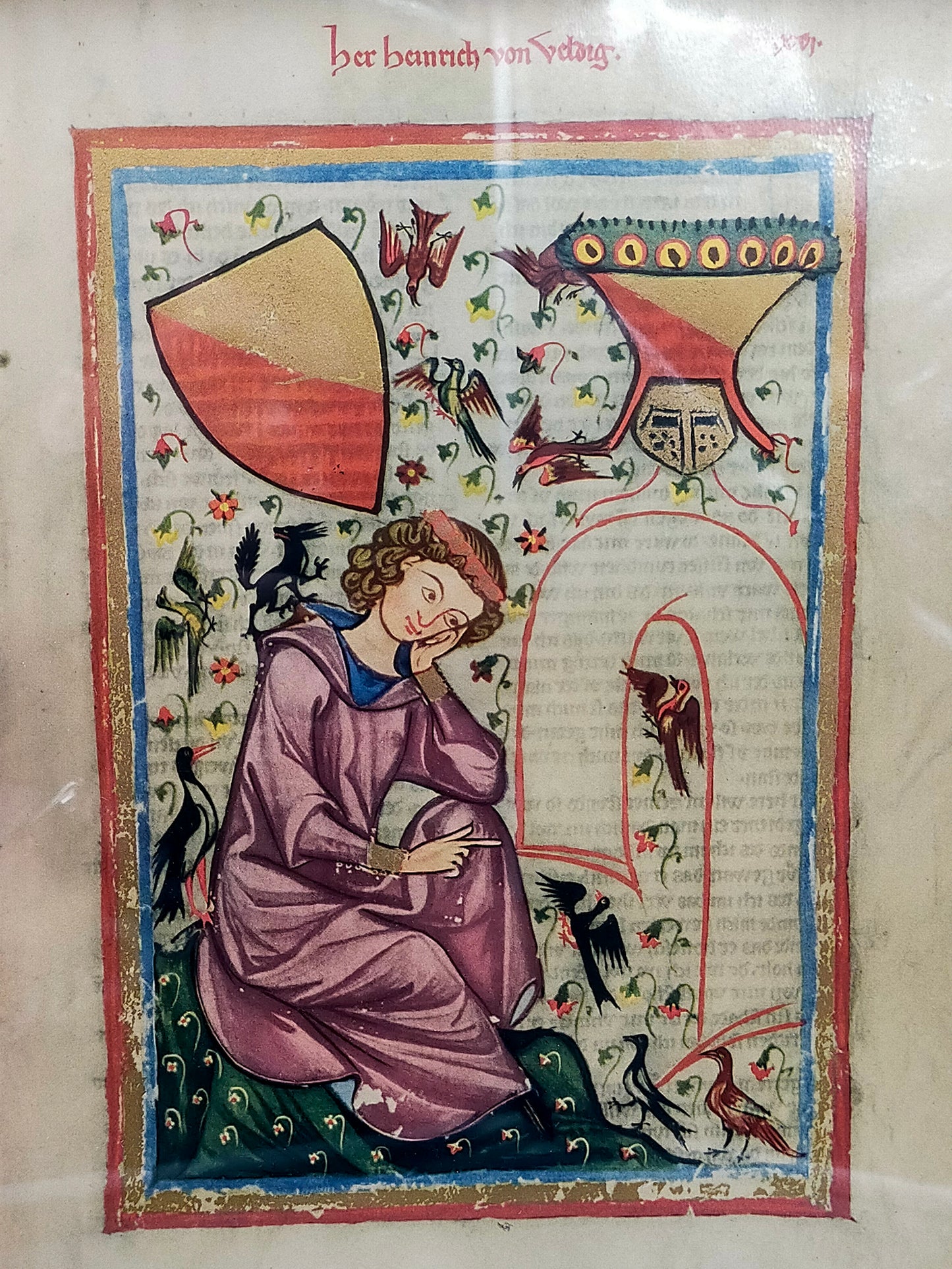Deutsche Schule (XIV) – 2er-Set Codex Manesse