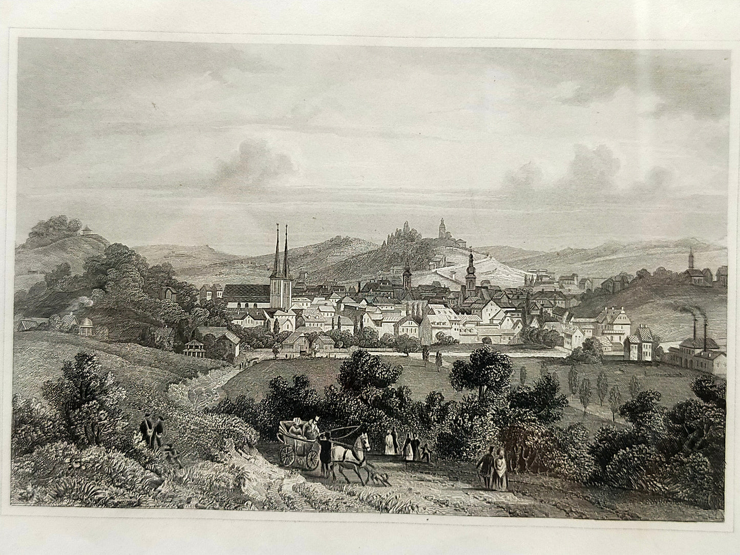 Deutsche Schule (XIX) Coblenz & Elberfeld 2er Set