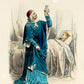 Französische Schule (XIX) Medizin im Jahr 1493 Kolorierter Stich