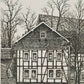 Deutsche Schule (XX) Historische Ansicht Erndtebrück Original Radierung
