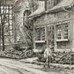 Deutsche Schule (XX) Historische Ansicht Erndtebrück Original Radierung