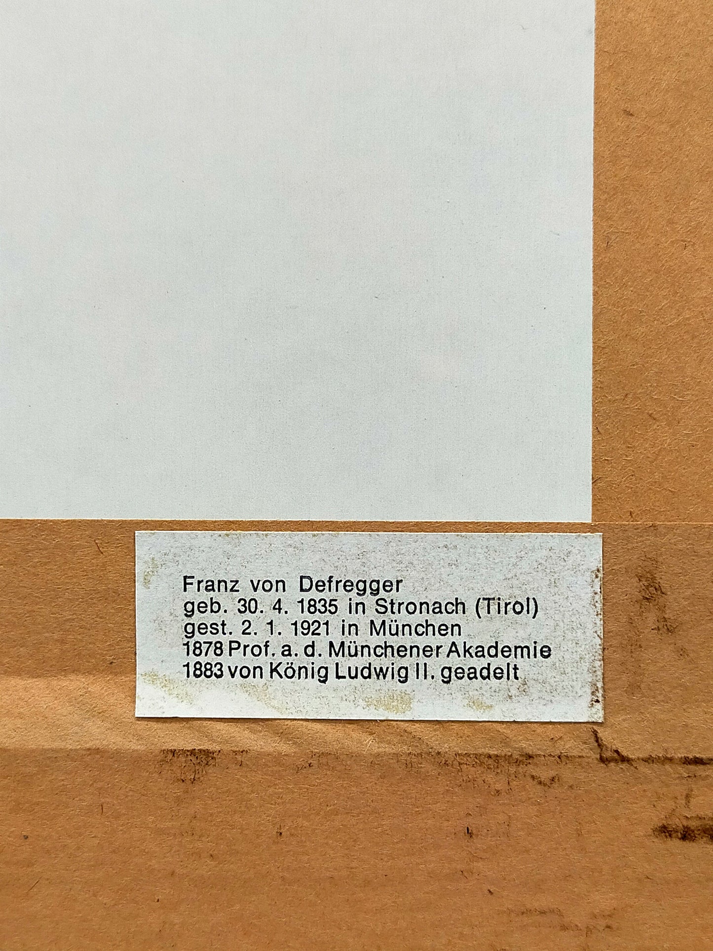 Franz von Defregger- Expressionistisches Stillleben mit Krug