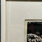 Willi Dirx (1954) Barmherziger Samariter Original Holzschnitt signiert