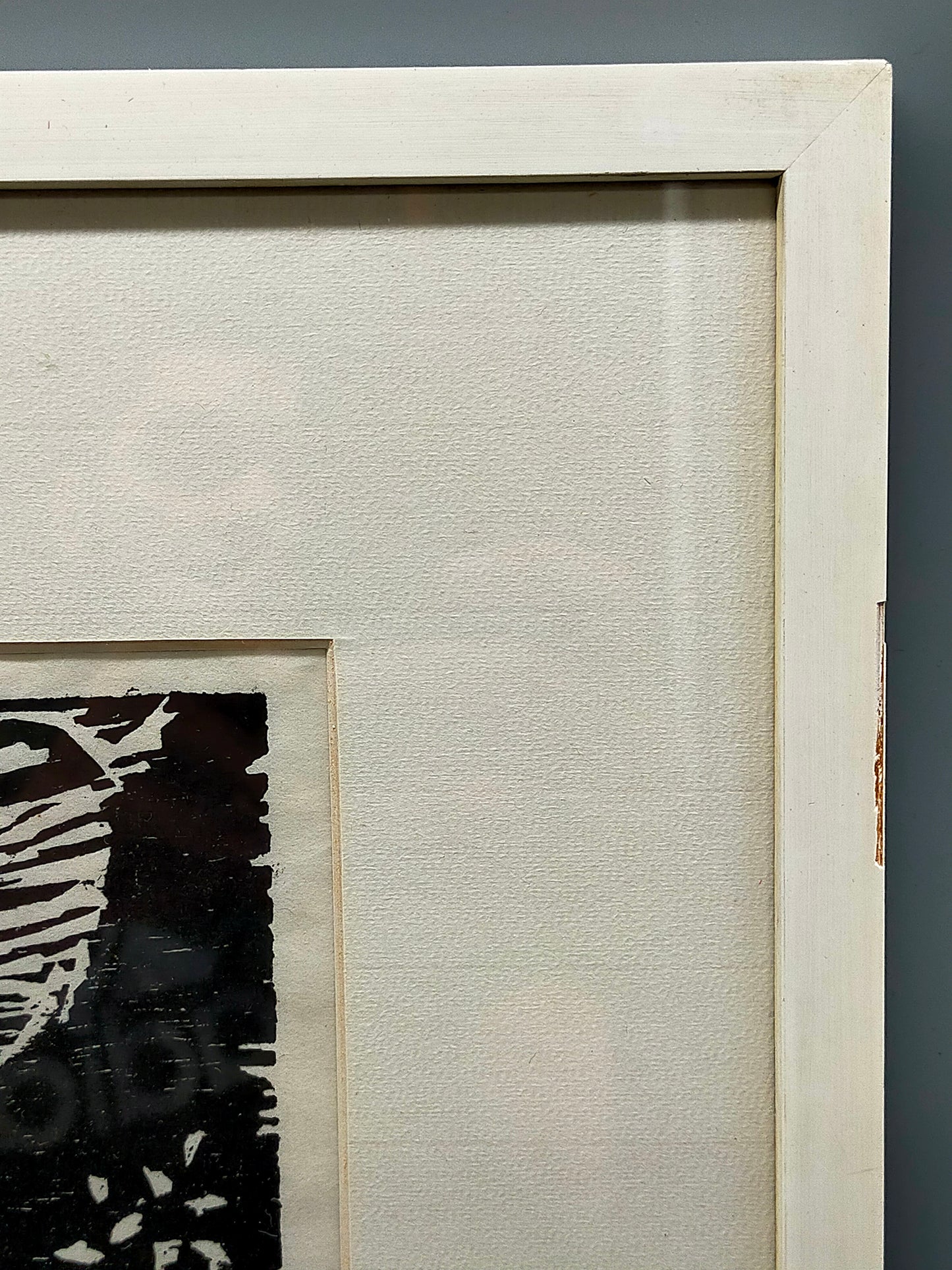 Willi Dirx (1954) Barmherziger Samariter Original Holzschnitt signiert