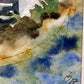 Amerikanische Schule (XX) Thunderbolt Kutter am Steg  Aquarell