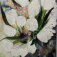 Gisela Tanculski – Elegantes Aquarell mit weißen Rosen – Kunstwerk